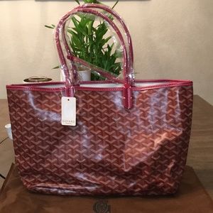 Medium Tote Bag, color Red wine